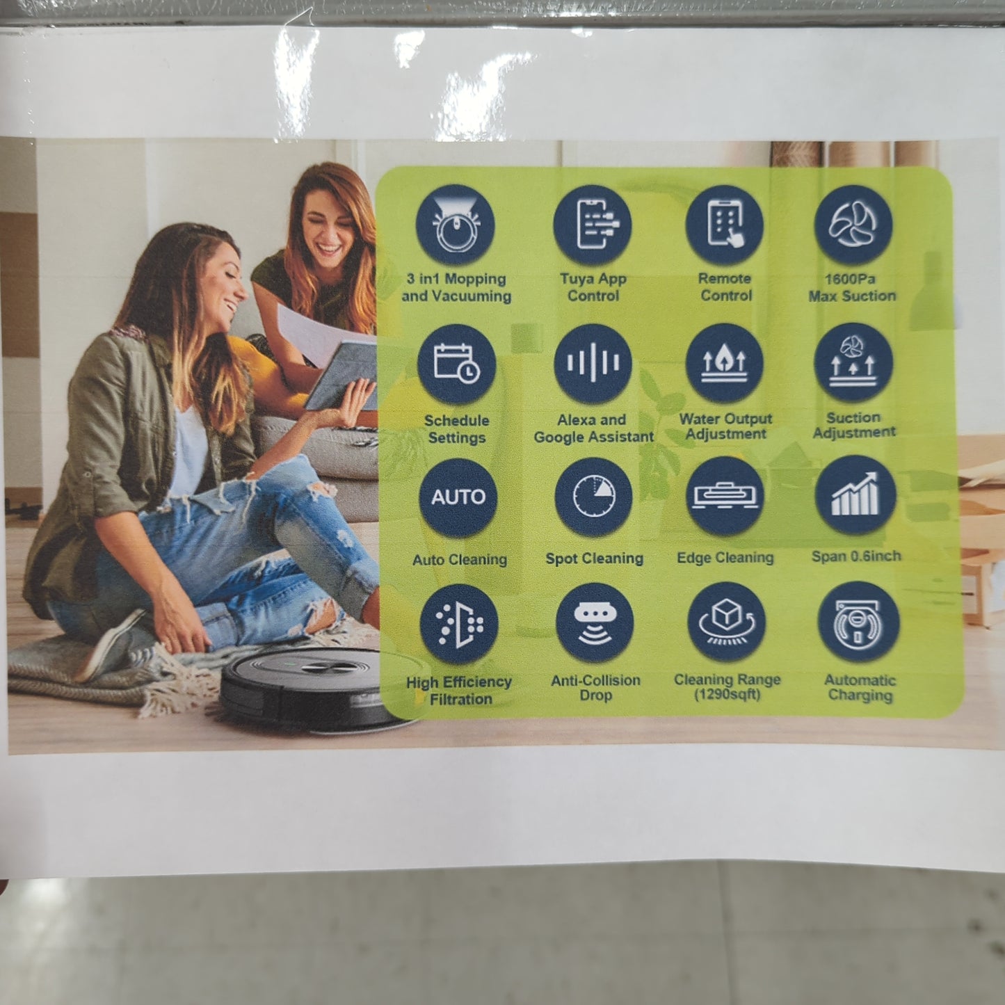 HR101 Robot Vacuum Cleaner