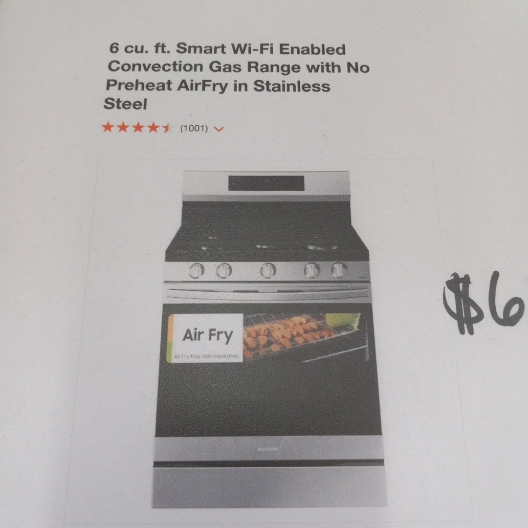 Samsung Convection Gas Range