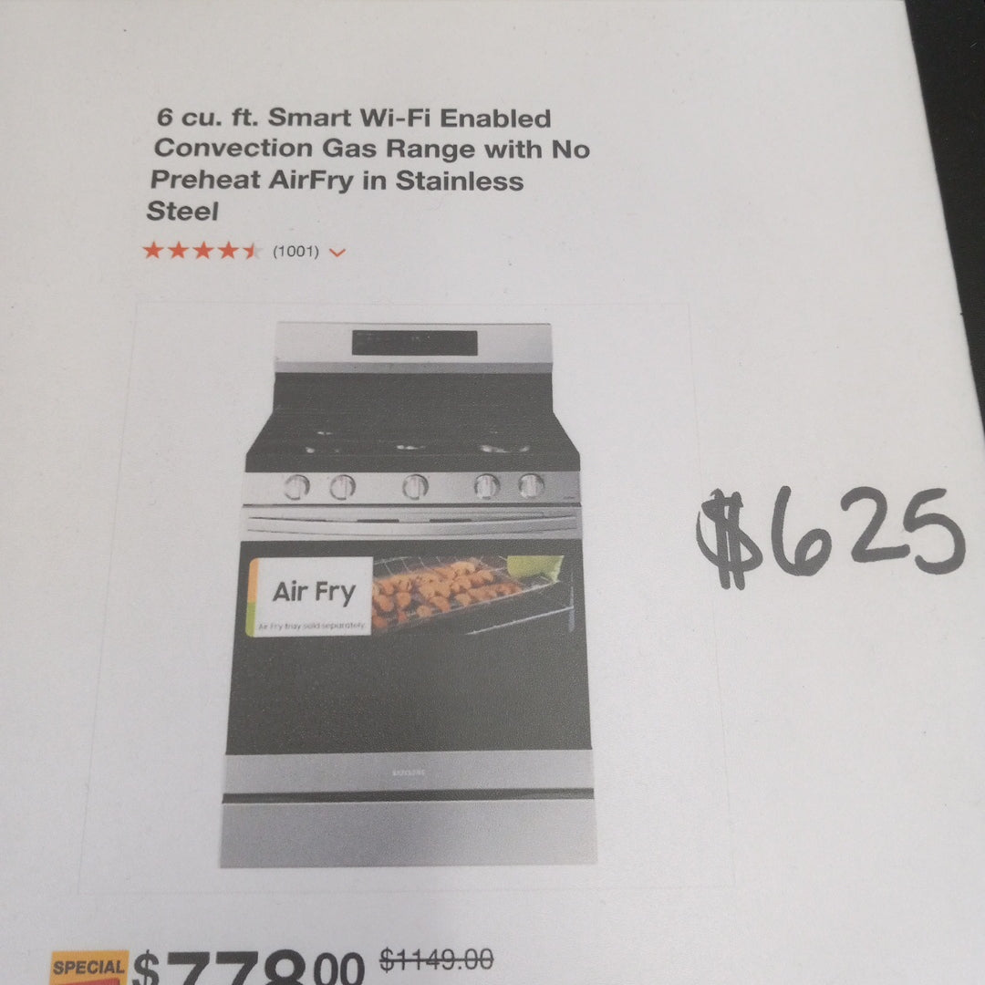 Samsung Convection Gas Range