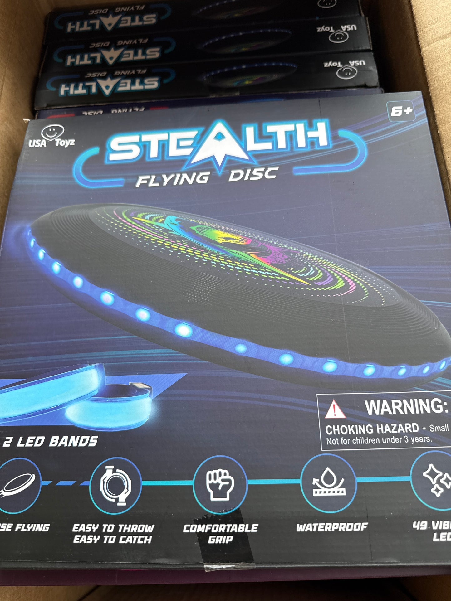 Stealth Flying Disc Black