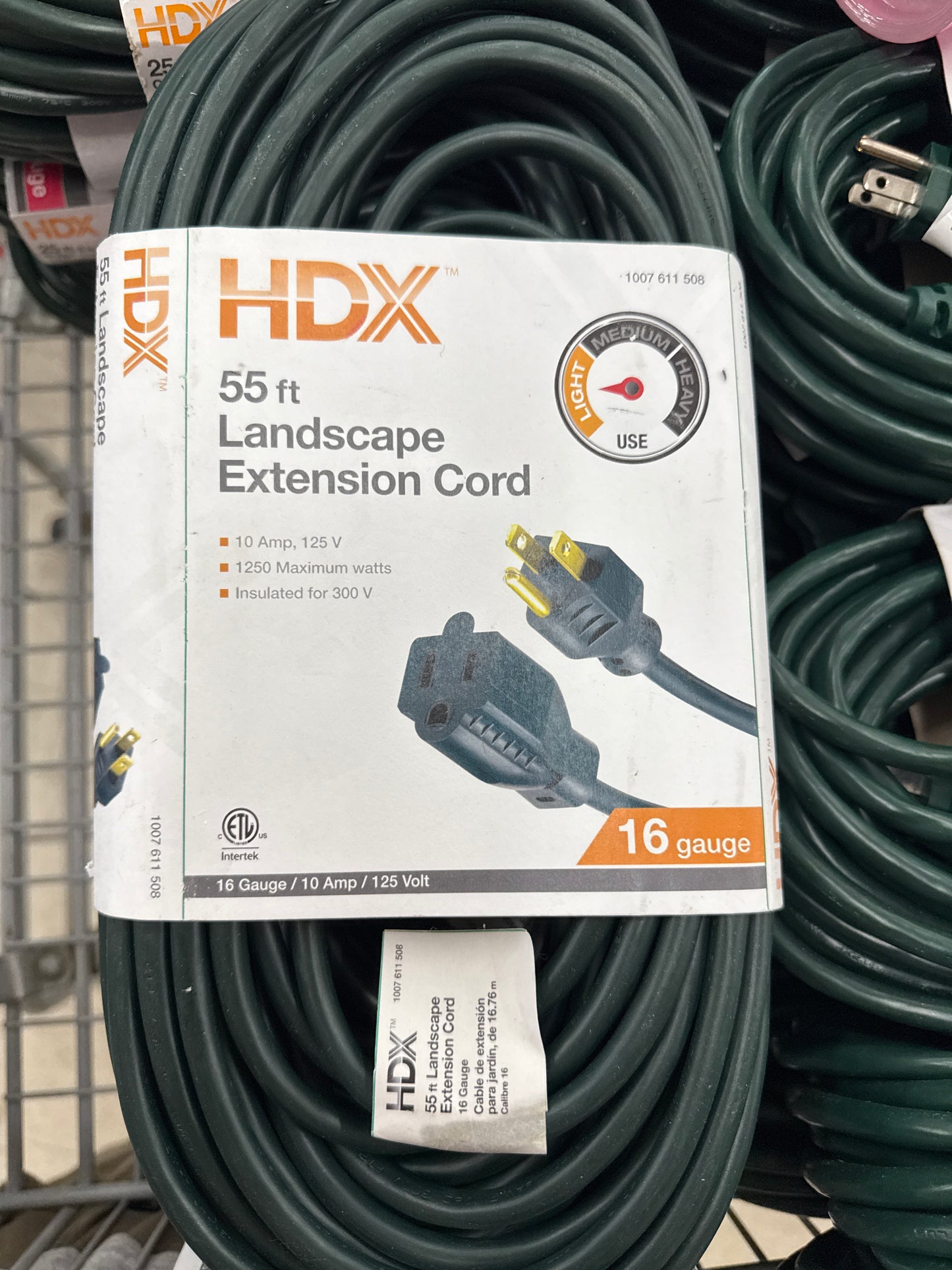 HDX 55ft Landscape Extension Cord