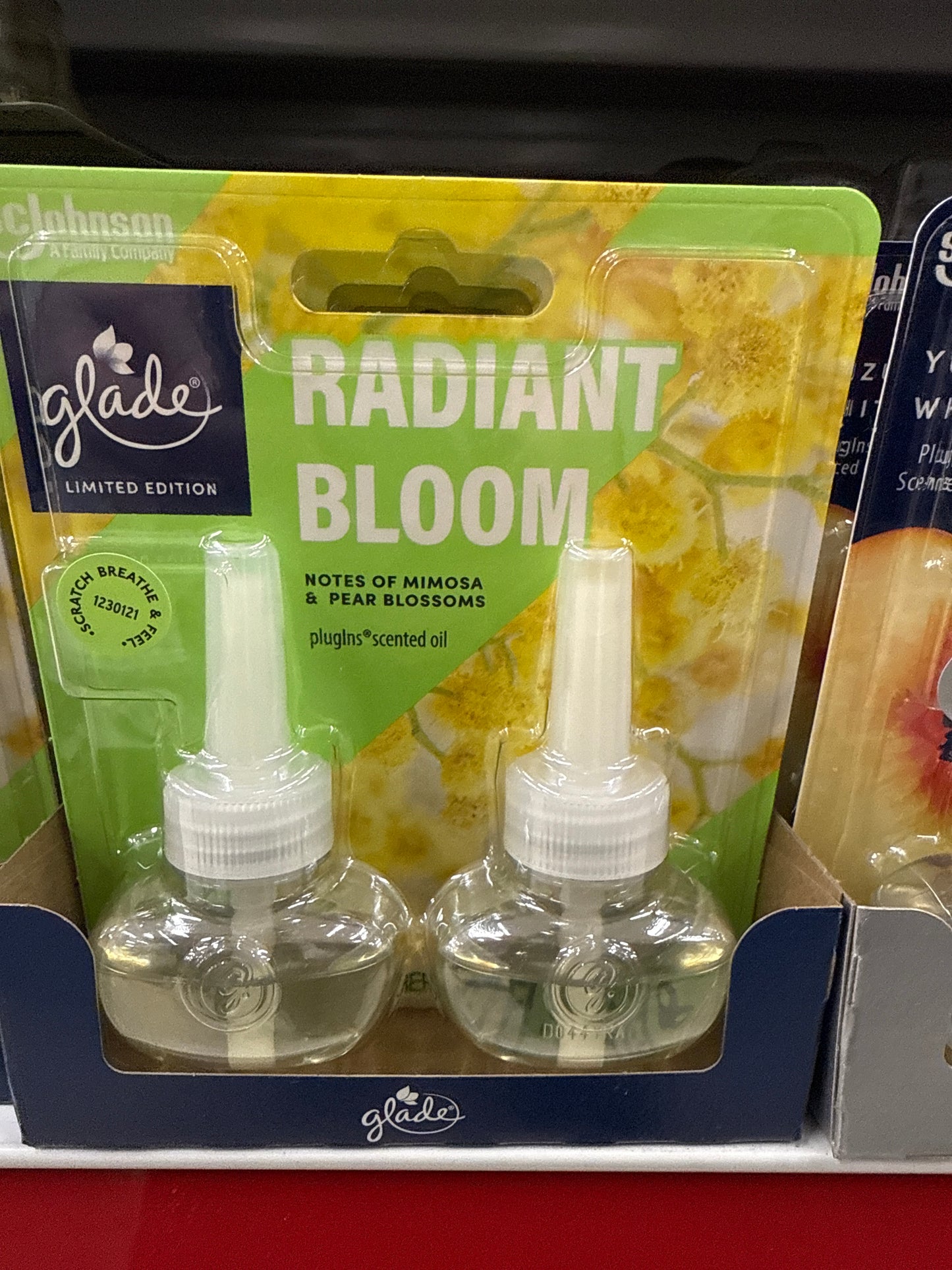 Glade Scented Oil Radiant Bloom 2 pack