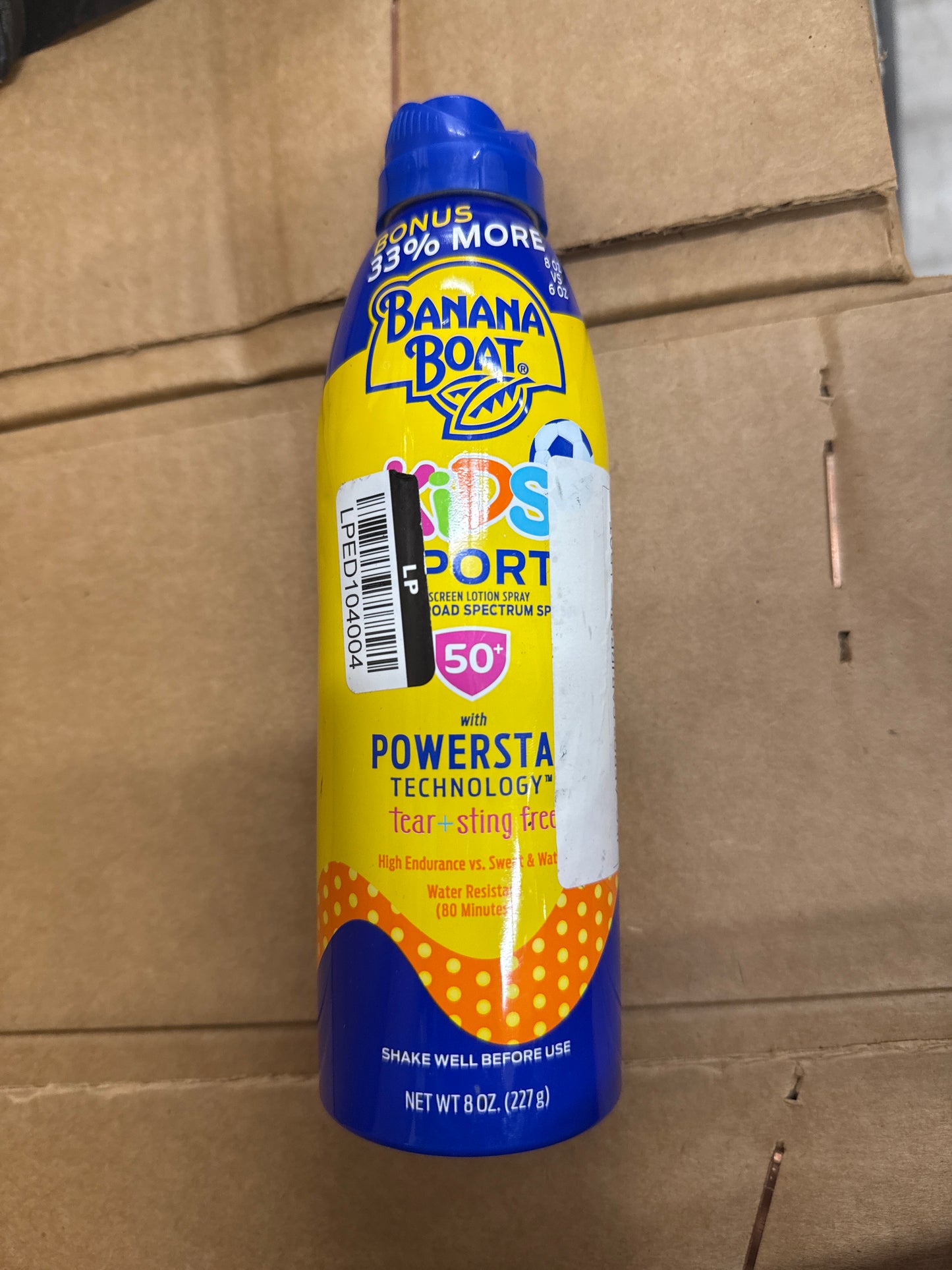 Banana boat kids spf50 spray sunscreen