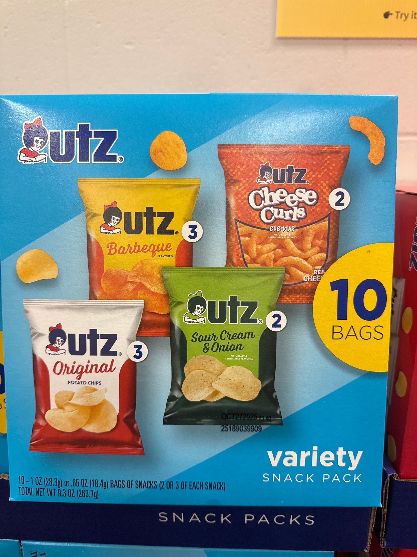 Utz Variety 10pk 102725