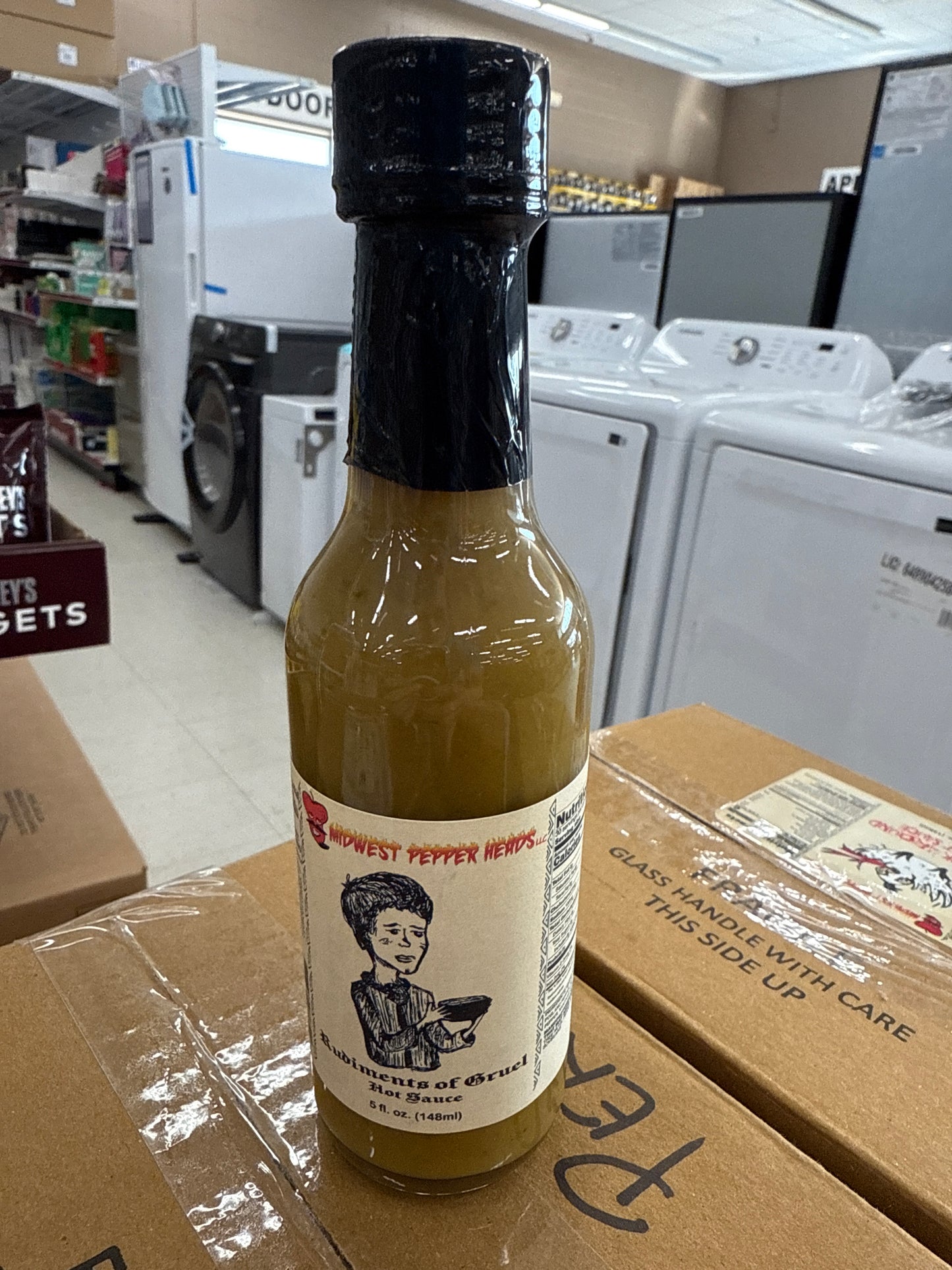 Rudiments of Gruel hot sauce