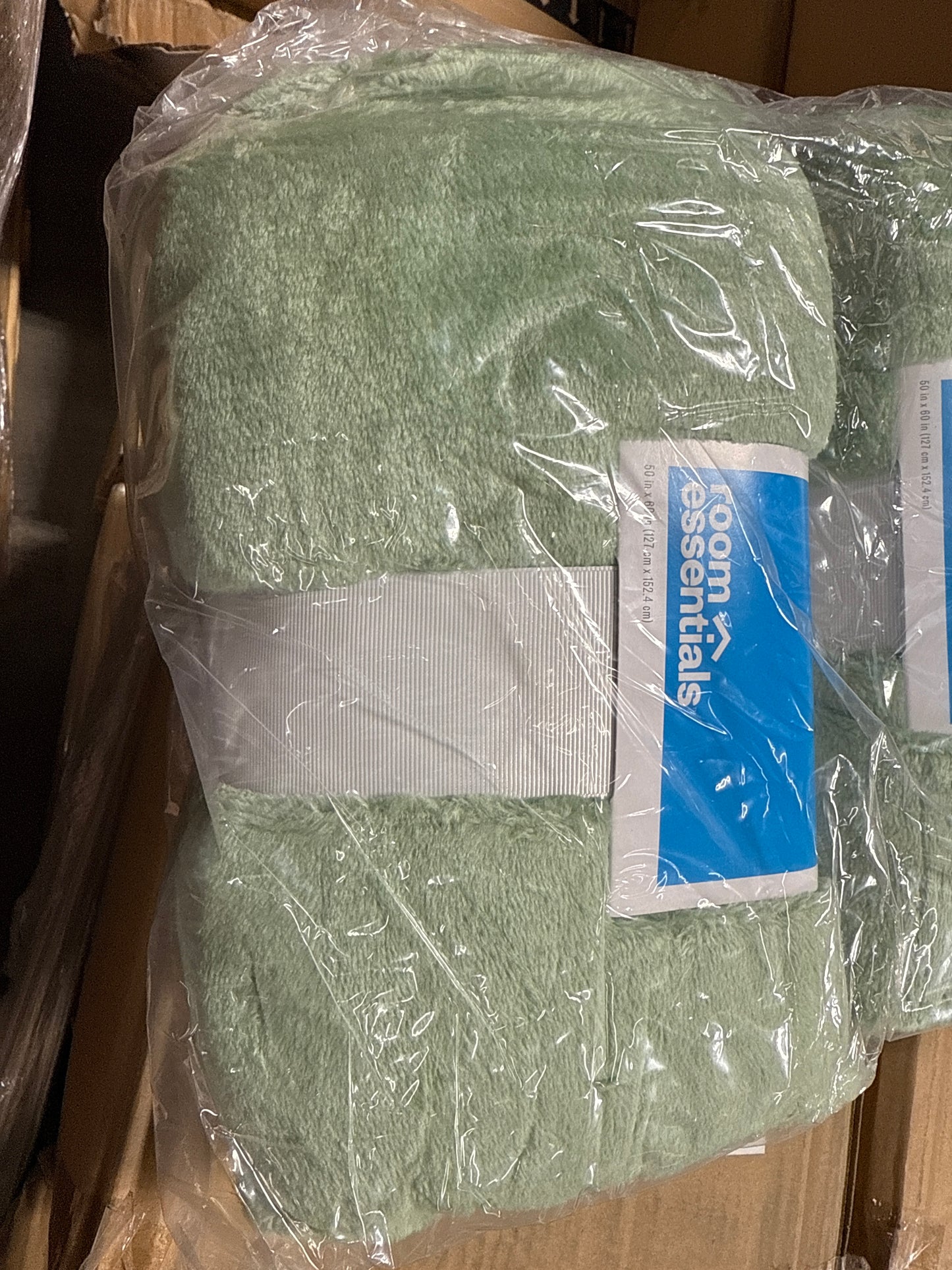 Light Green throw