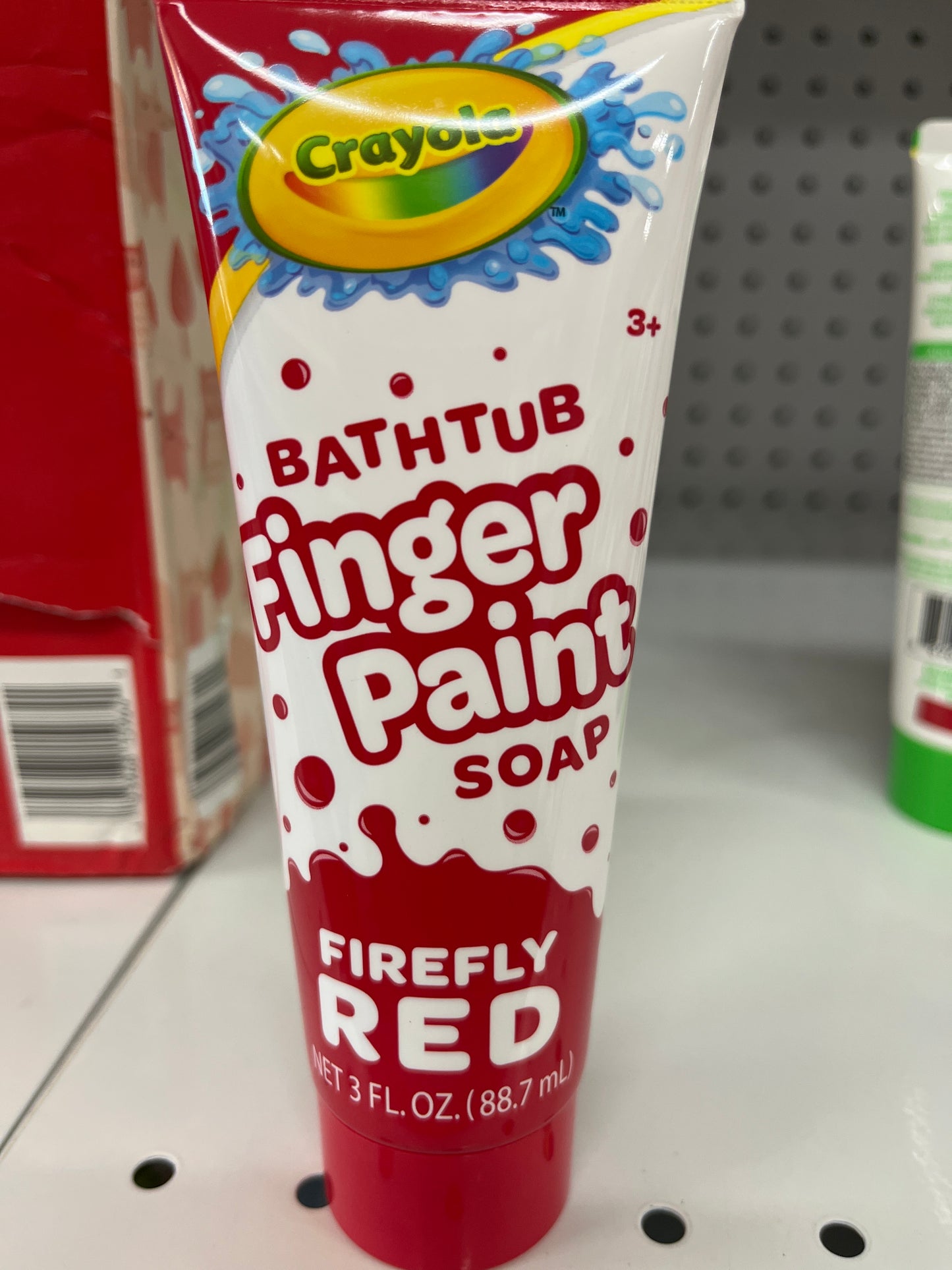 Crayola fingerprint red