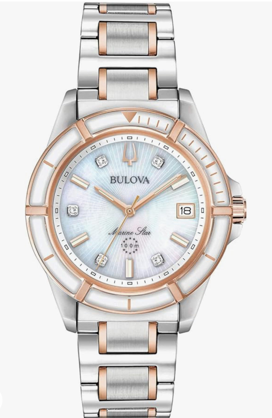 B11) Bulova Ladies Watch 98P187