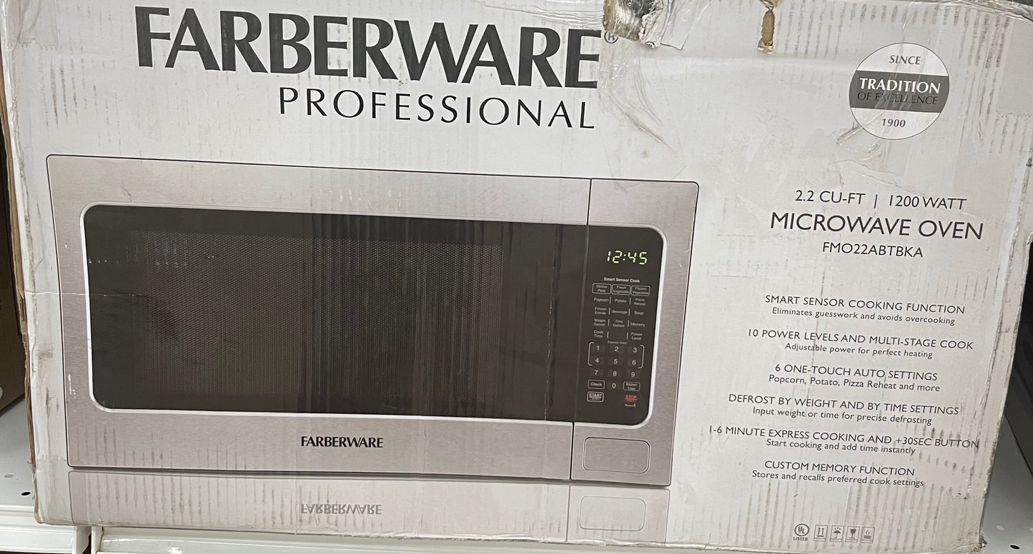 2.2 cu ft microwave
