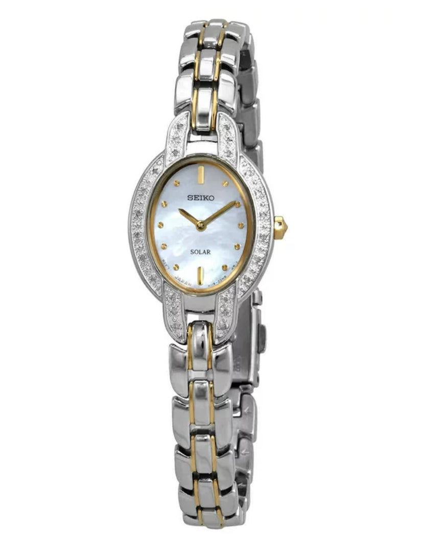 Seiko Women's SUP325 'TRESSIA' Quartz Stainless Steel Casual Watch