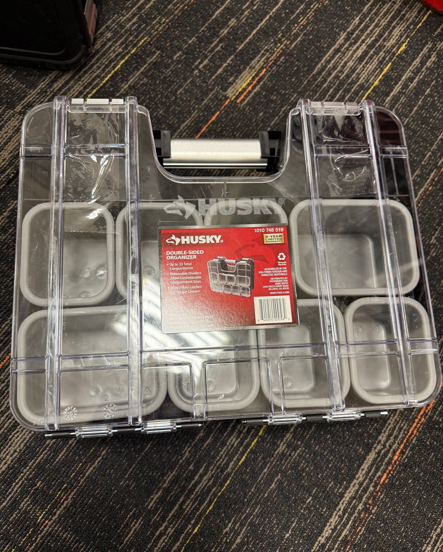 Husky double sided organizer