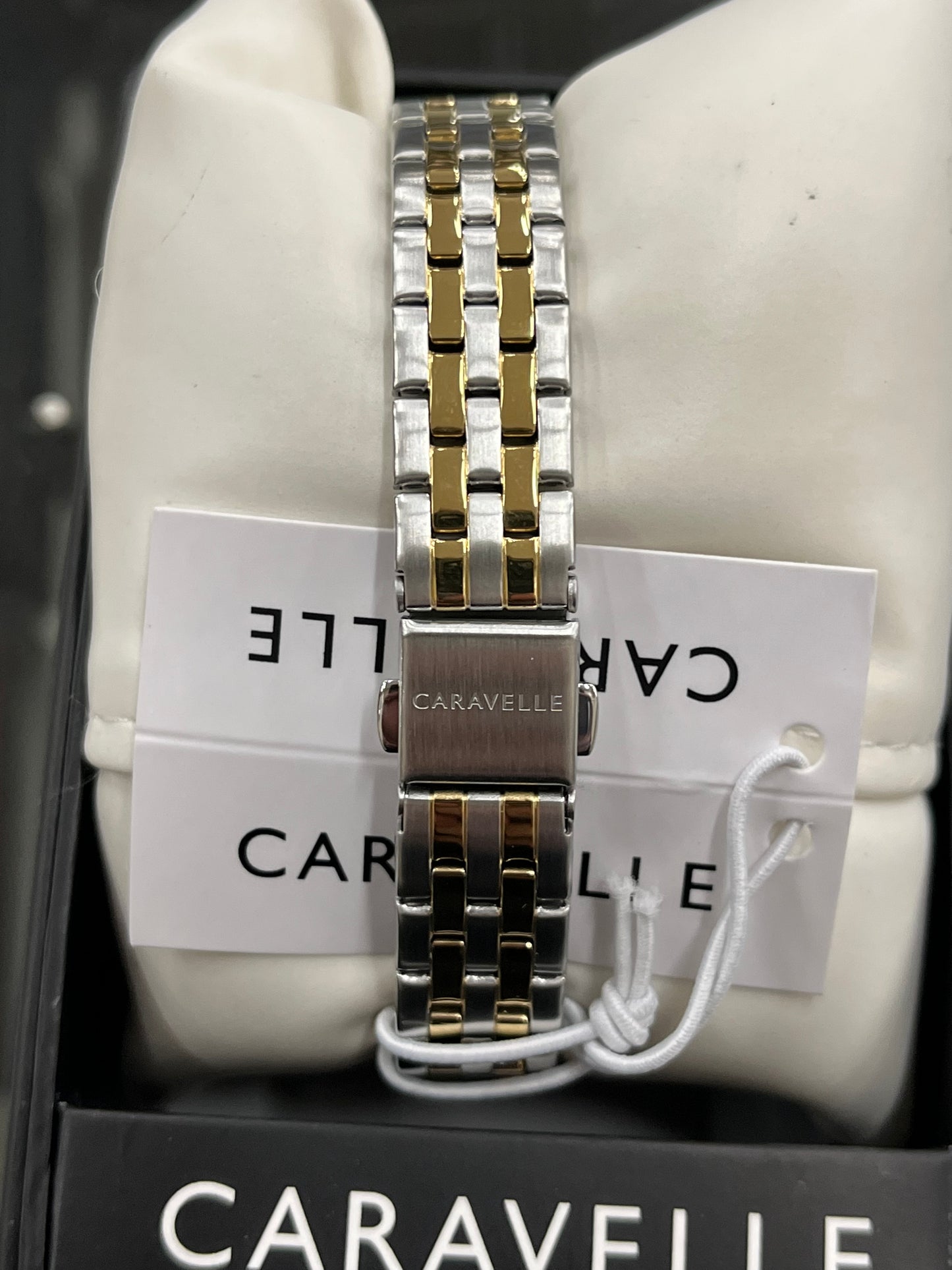 B42) Caravels by Bulova Women’s Two-Tone Watch “Sport”