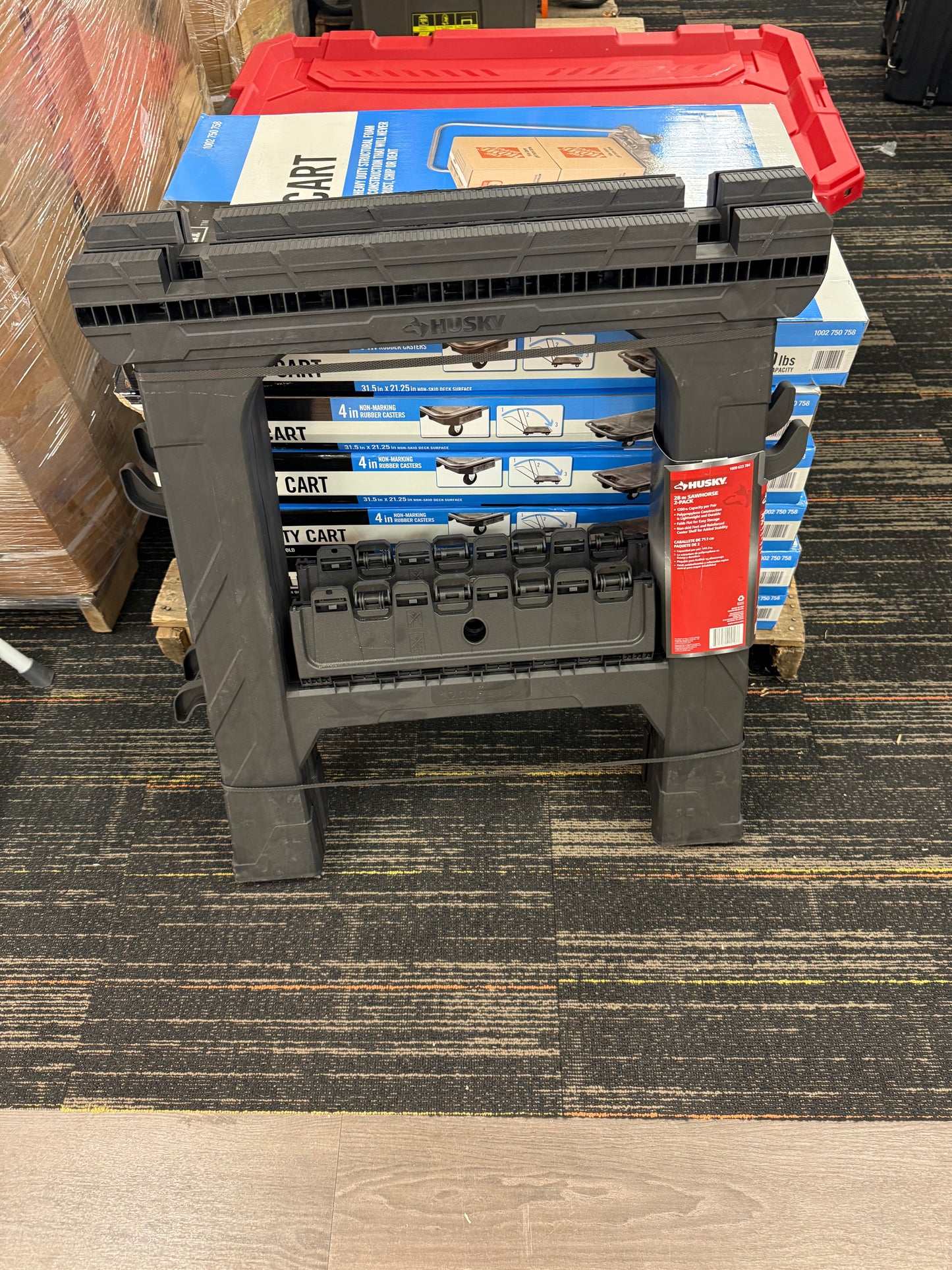 Husky sawhorse 2PK 28in.