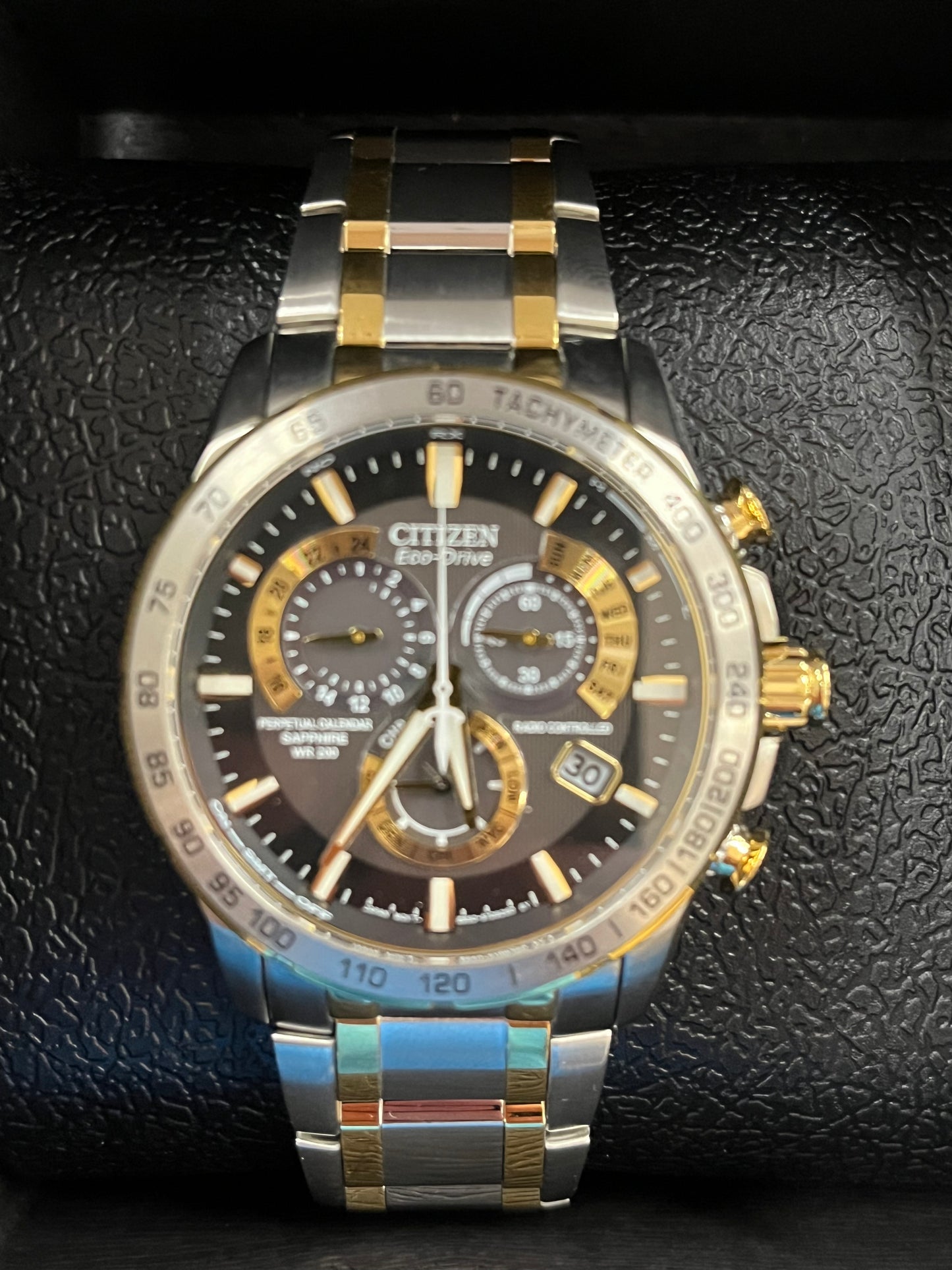 C74) Citizen PCAT Chronograph Men's Watch CB5895-57L
