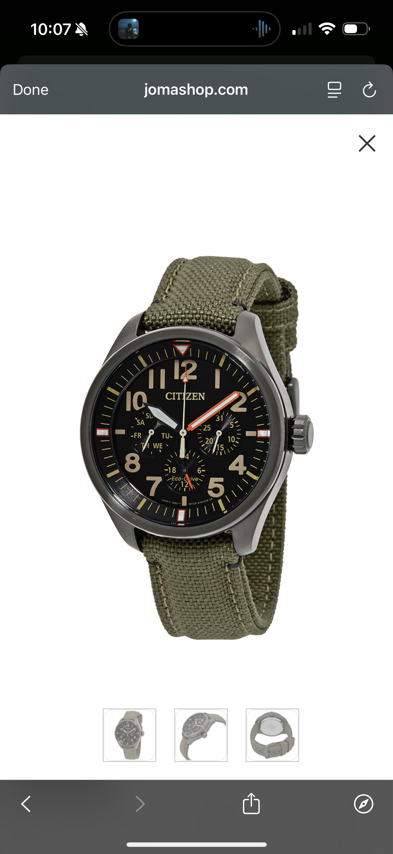 C100) Citizen Chandler Multifunction Black Dial Men's Watch
Item No. BU2055-16E