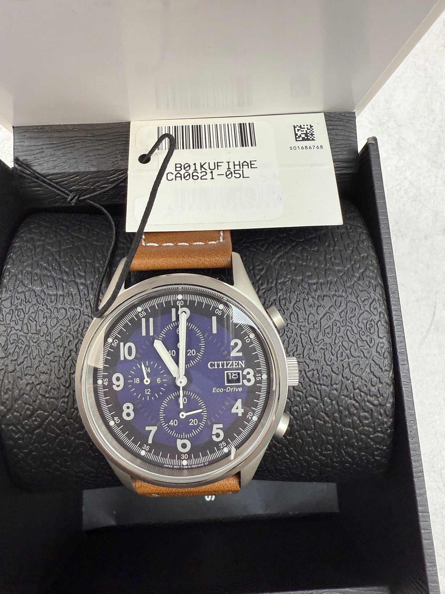 C101) Citizen Chandler Chronograph Eco-Drive Blue Dial Men's Watch
Item No. CA0621-05L