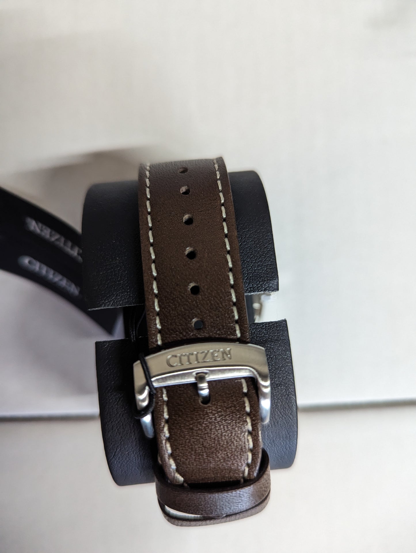 C50) Mickey Mouse Eco Drive Watch by Citizen Blue Face