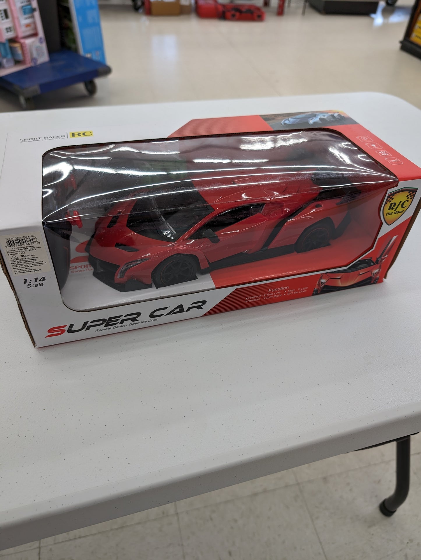 Rechargeable RC Lambo 1:14 Scale