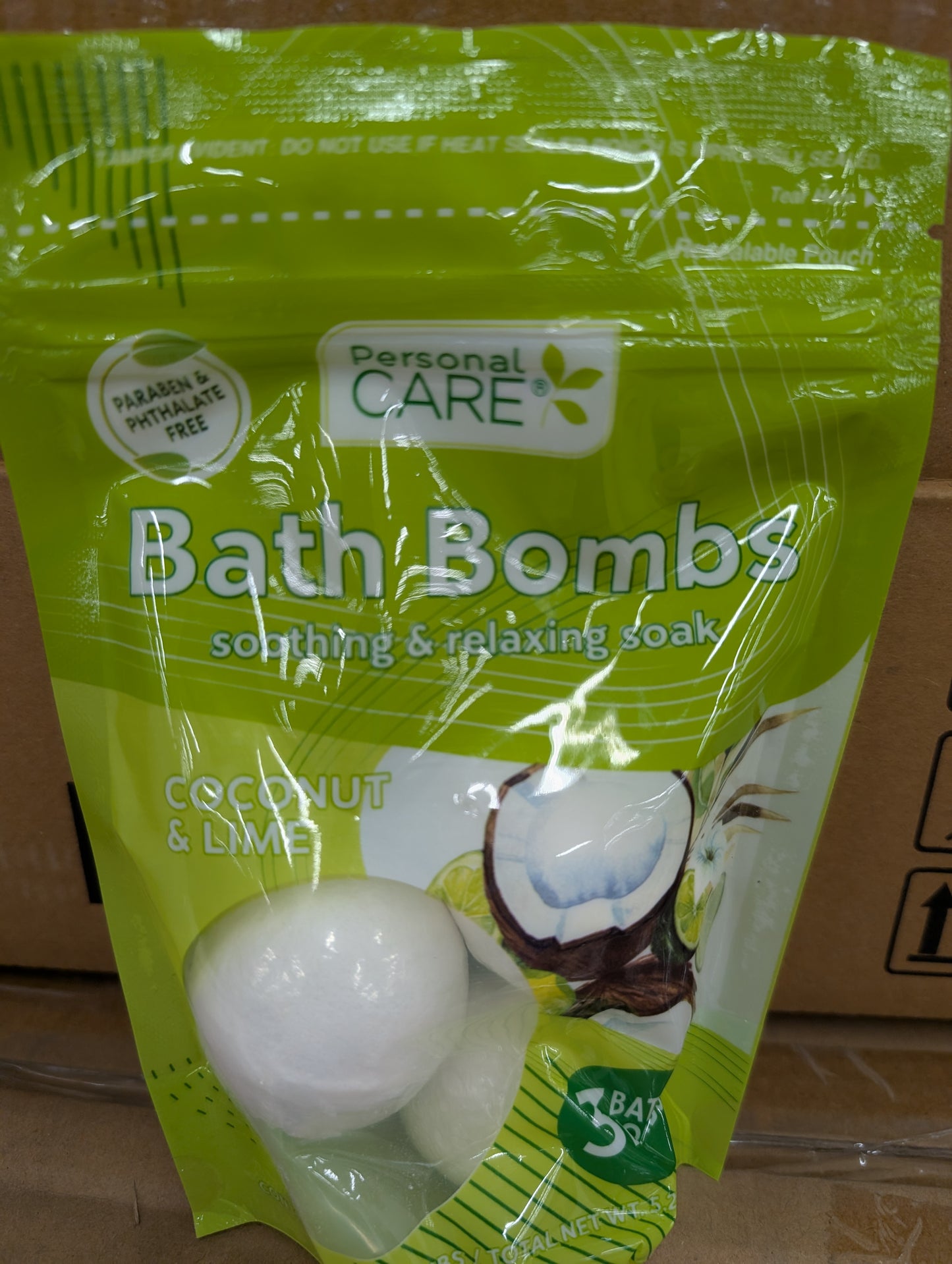 Bath Bomb Coconut Lime