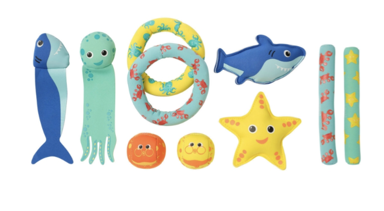 Coconut Grove Dive and Play Pack set of 10