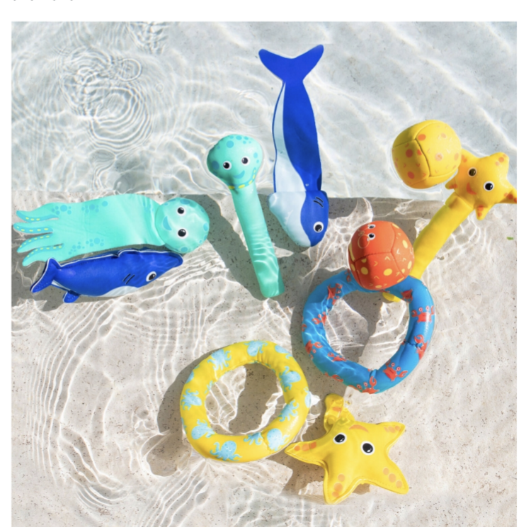 Coconut Grove Dive and Play Pack set of 10