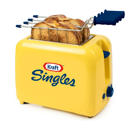 Kraft KSGCT2YW Singles Grilled Cheese Sandwich Toaster