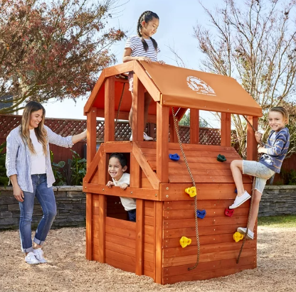 Little Tikes Climb House Wooden Playhouse