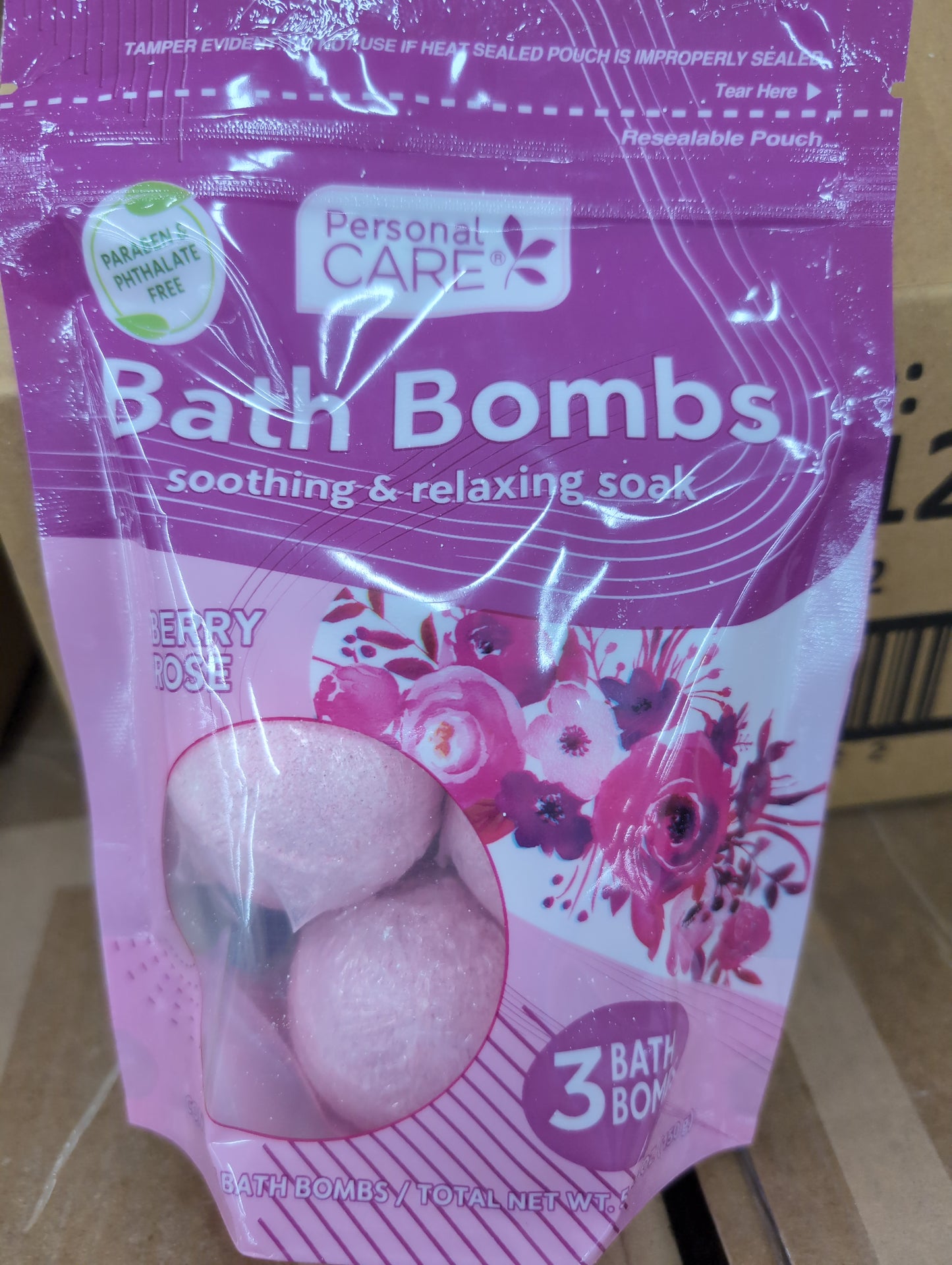 Bath Bomb Berry Rose