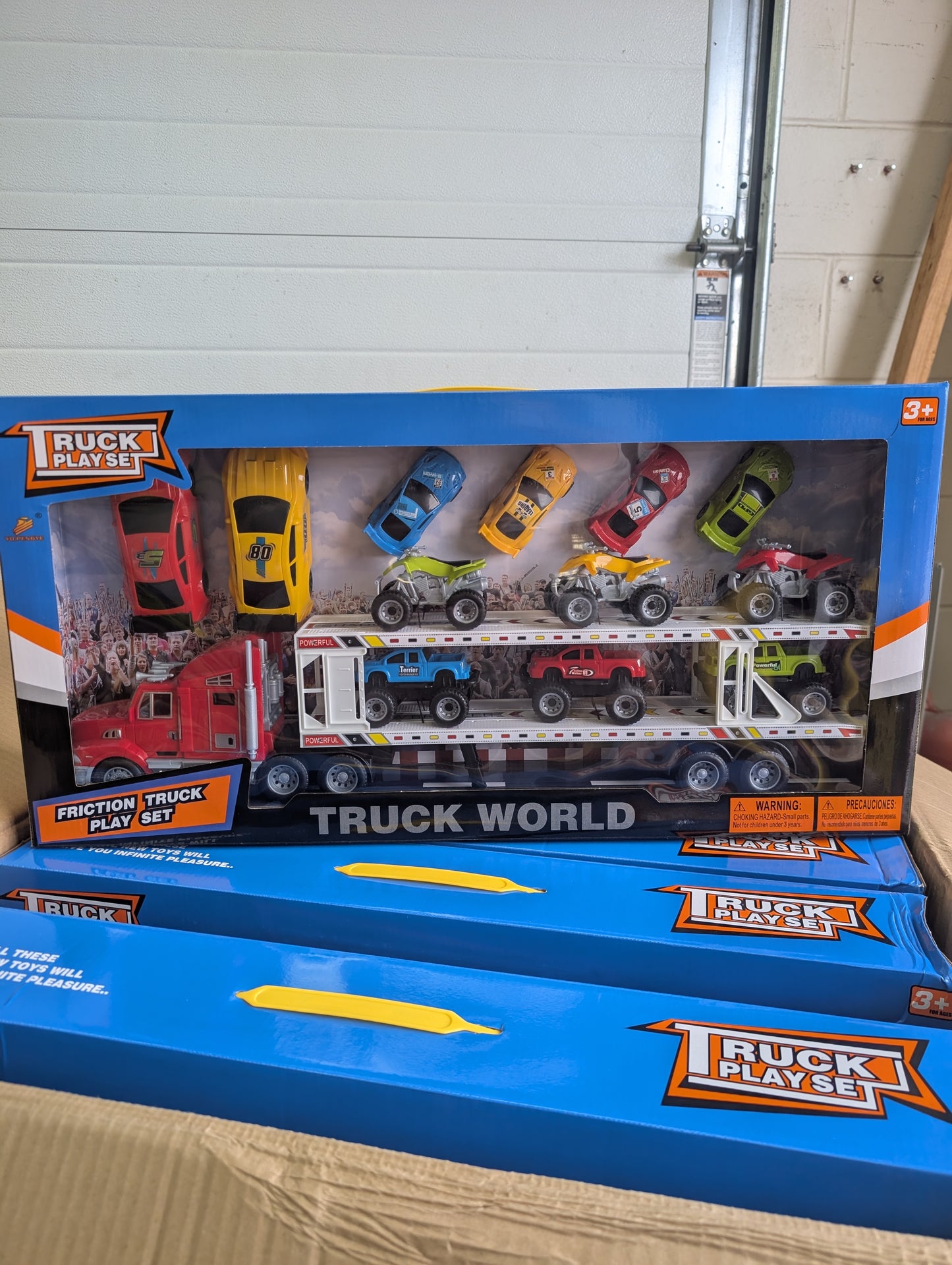 Friction Truck Play Set 13 pc