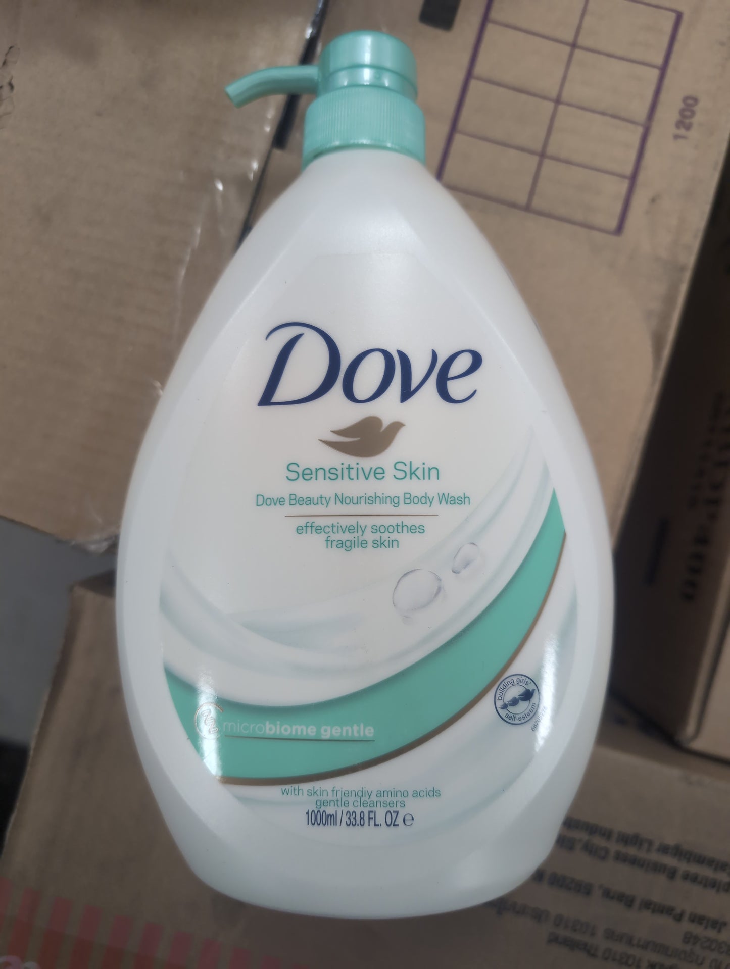 Dove Body Wash 1L Sensitive Skin