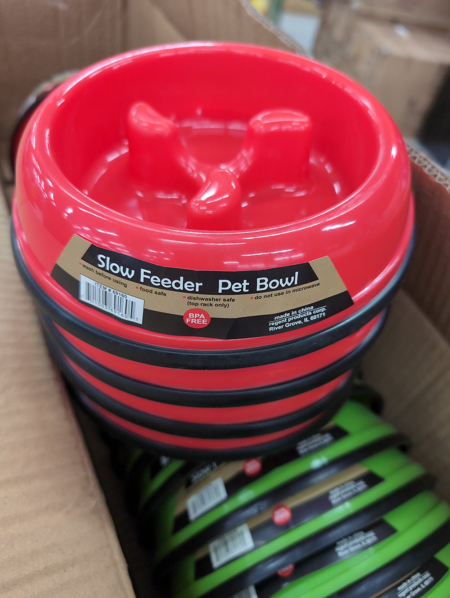 Slow Feeder Pet Bowl