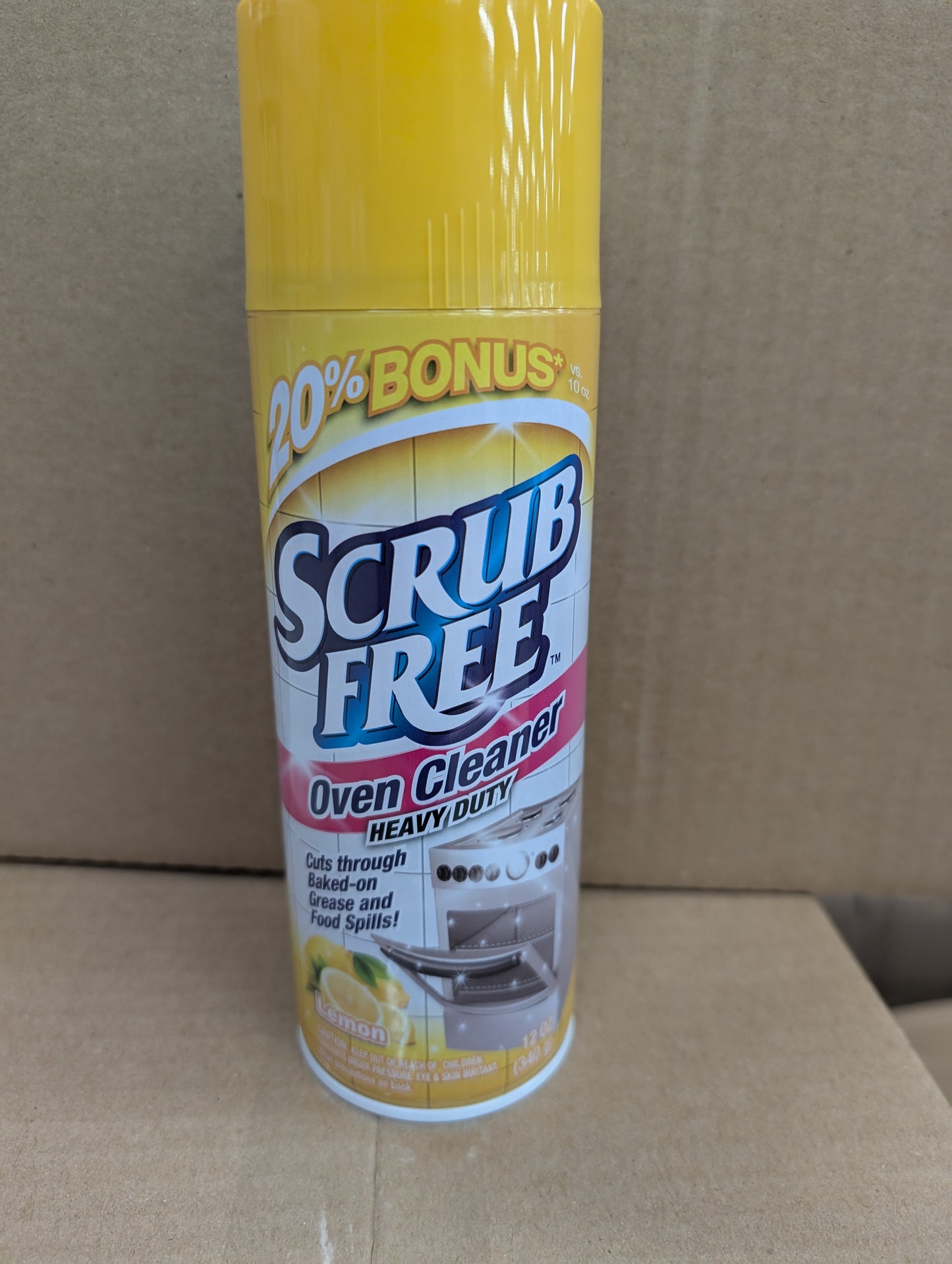 Scrub Free Oven Cleaner