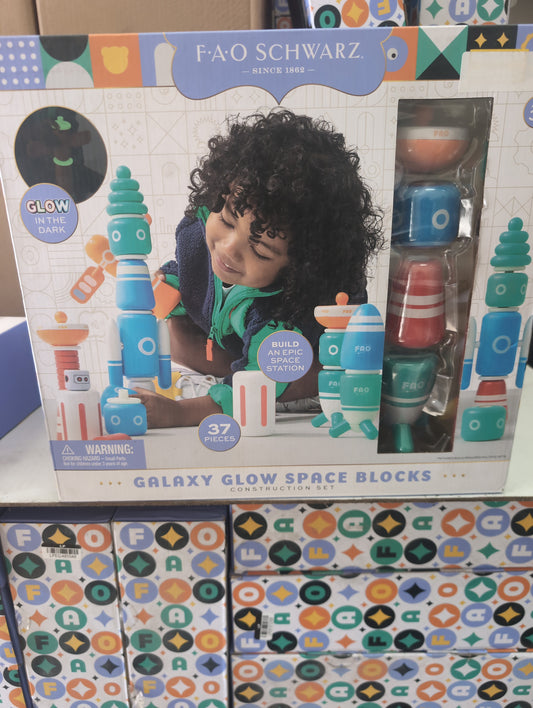 Galaxy Glow Space Blocks