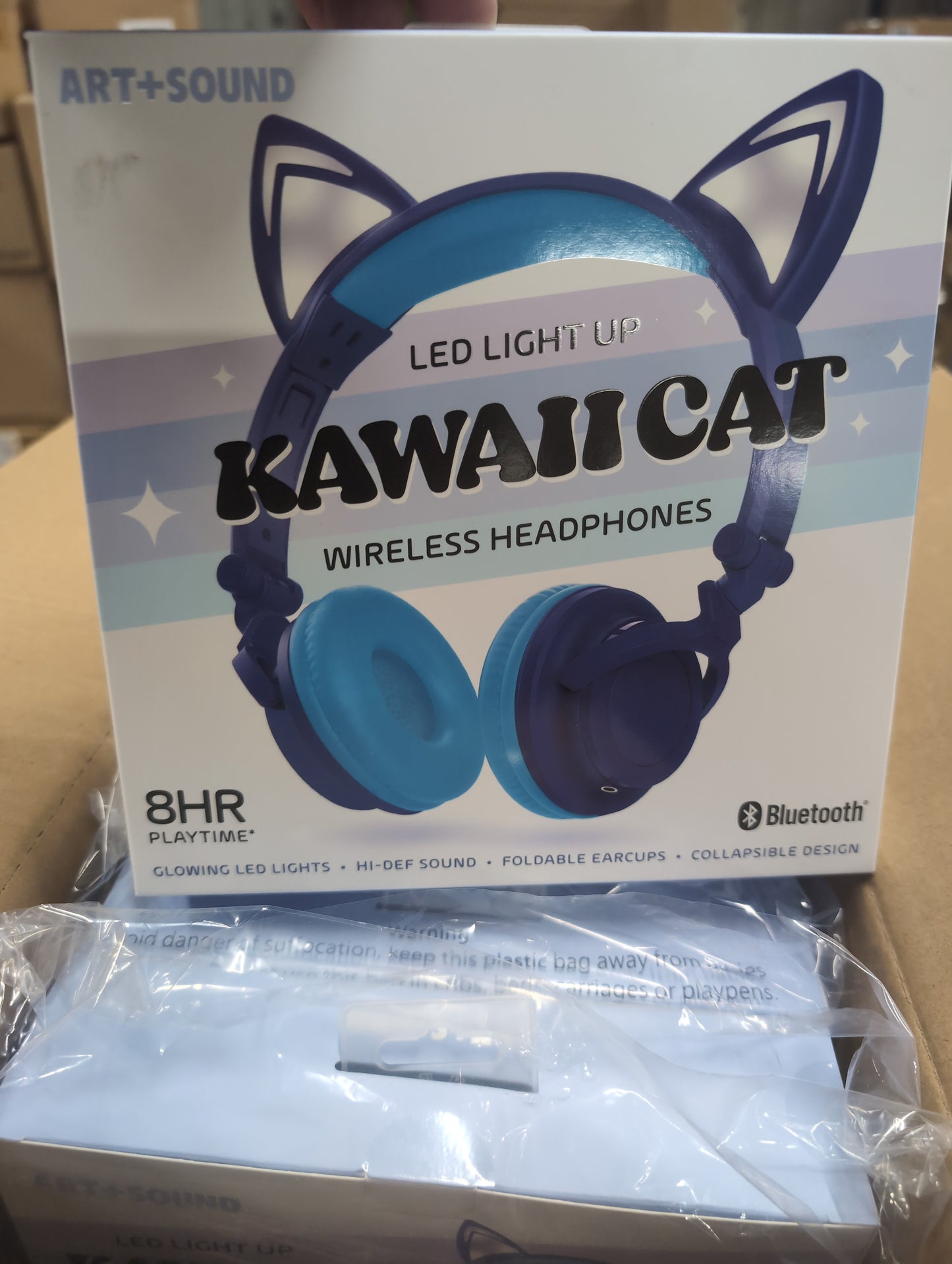 Kawaii Cat Wireless Headphones