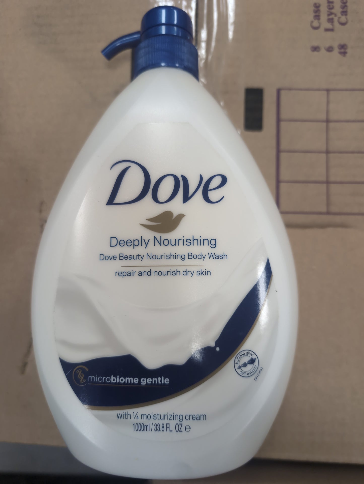 Dove Body Wash 1L Deeply Nourishing
