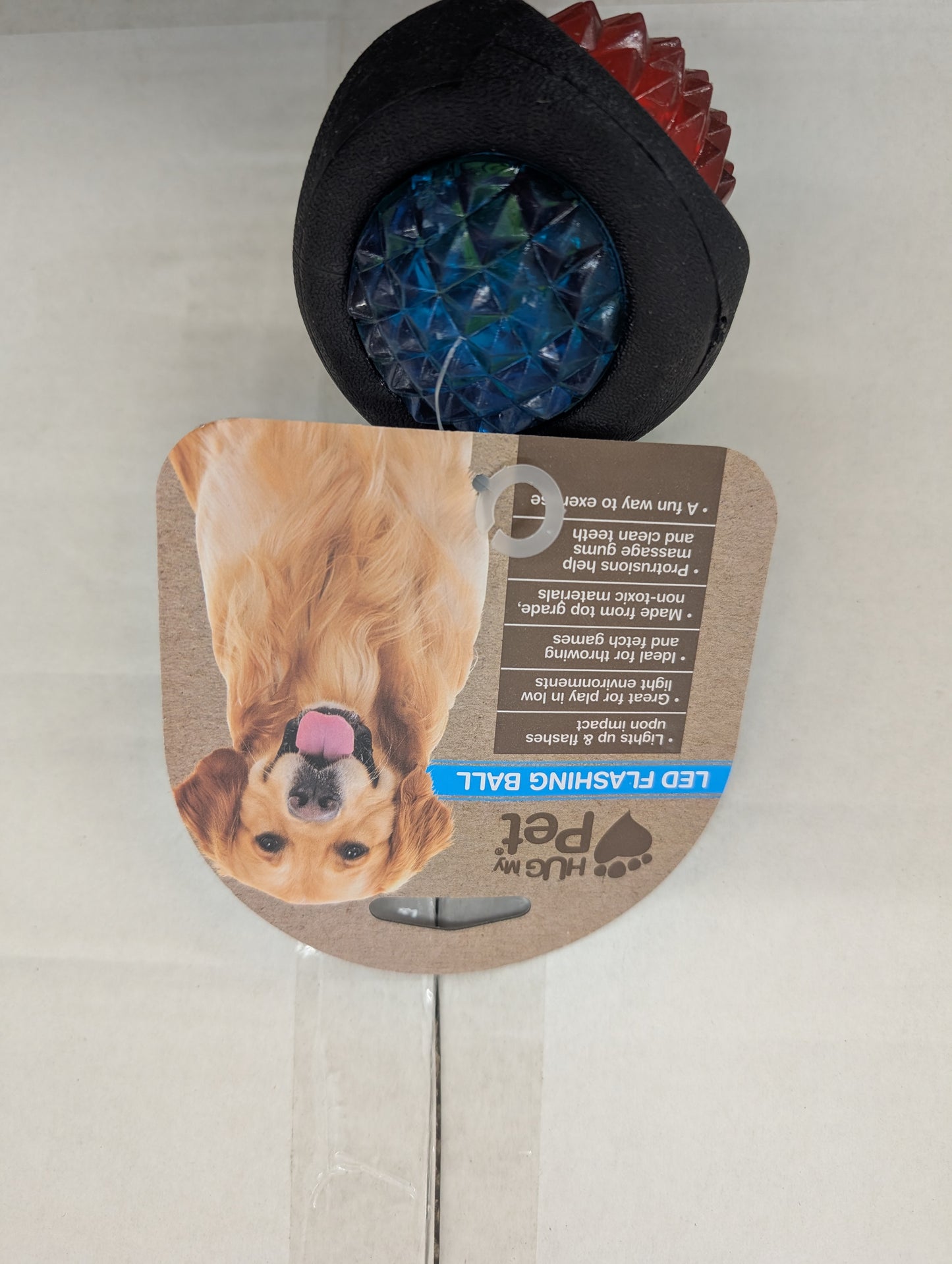 LED Flashing Ball Hug My Pet Dog Toy