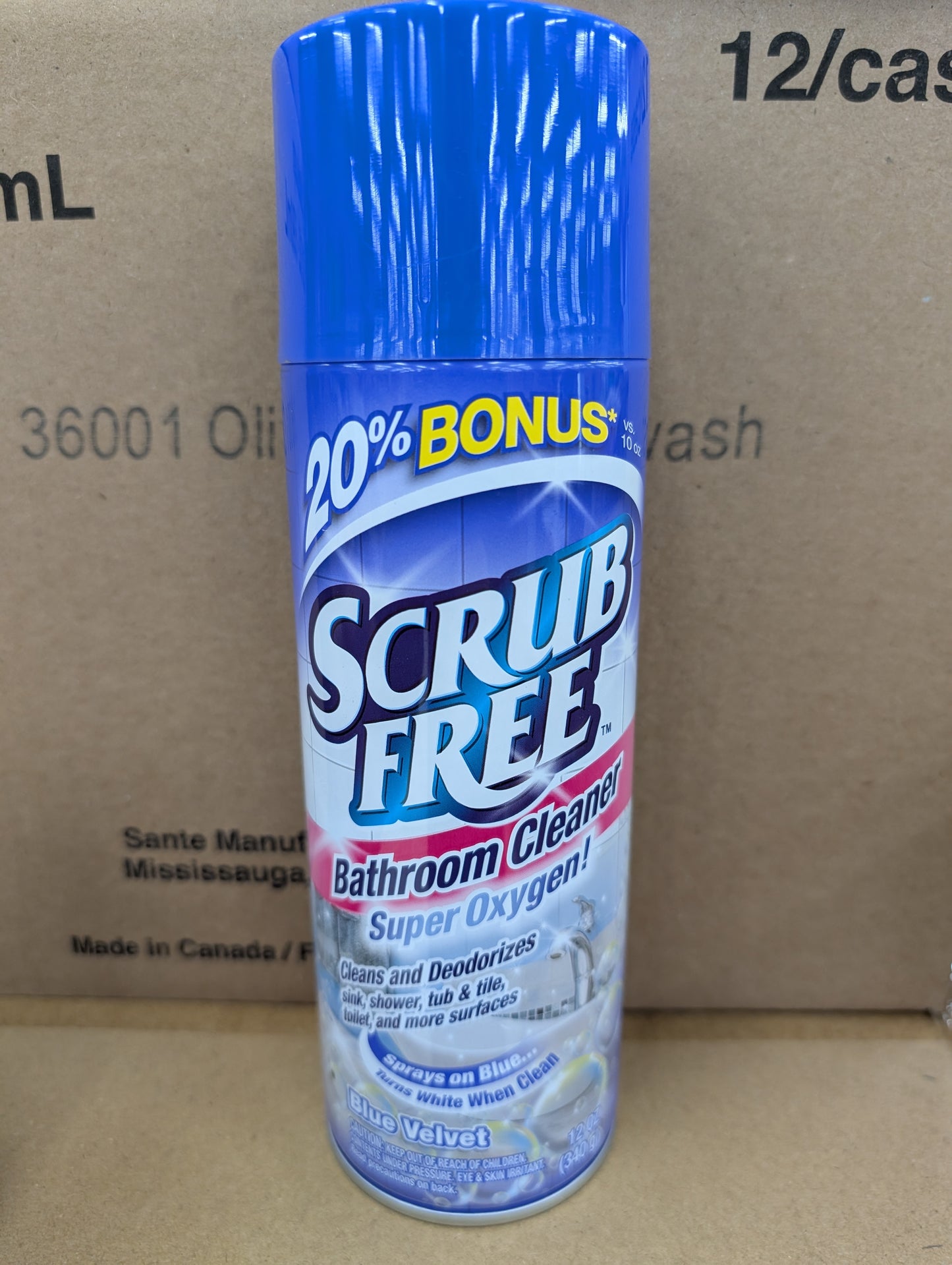 Scrub Free Bathroom Oxy Cleaner