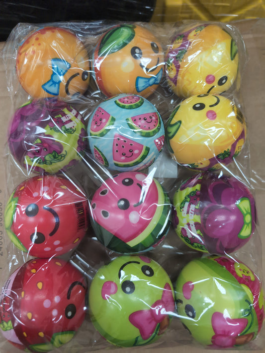 Cute Fruit Bouncing Ball