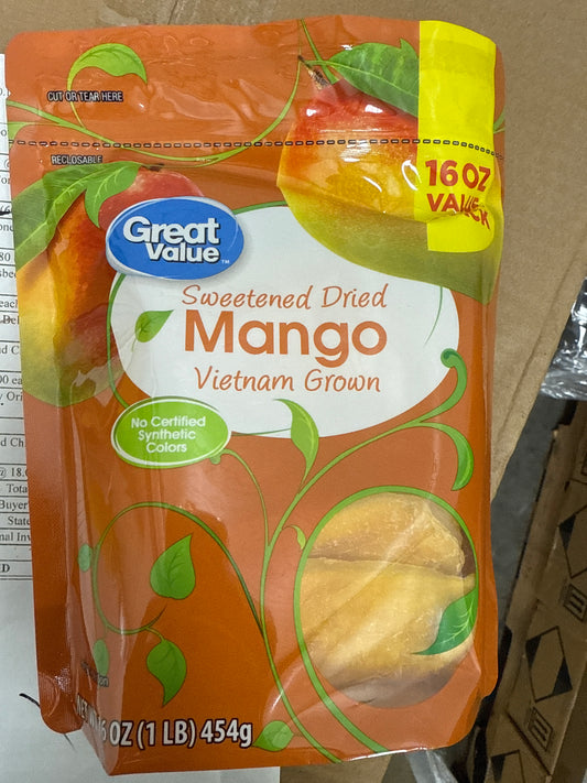 Sweetened Dried Mango 16oz