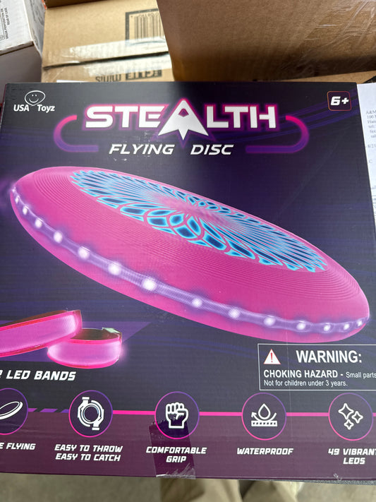 Stealth Flying Disc Pink