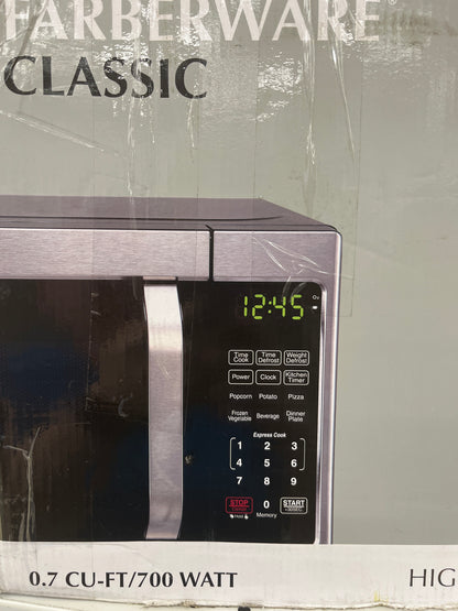 0.7 cu ft microwave