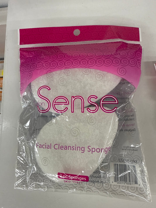Facial Cleaning Sponge 2pk