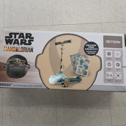 Star Wars Grogu Kick Scooter Toy