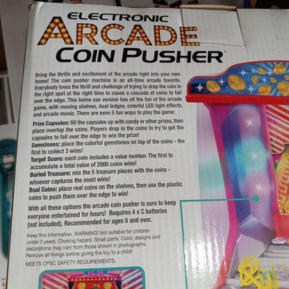 Electronic Arcade Coin Pusher Toy