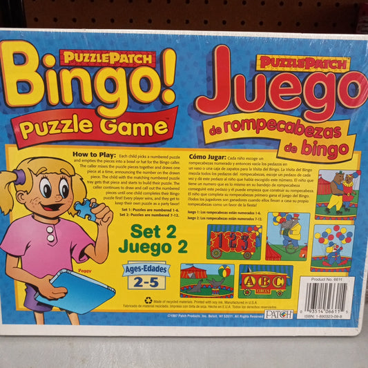 Puzzle Patch Bingo! Puzzle Game Toy