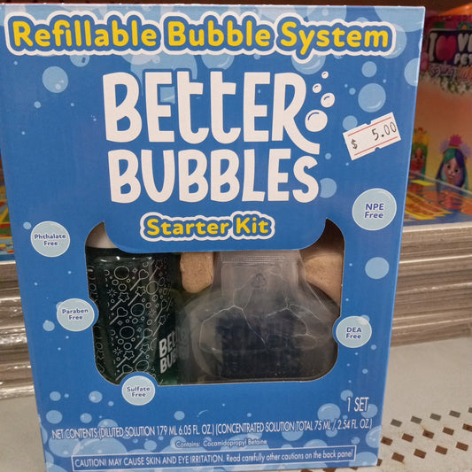 Better Bubbles Refillable Bubbles System Toy