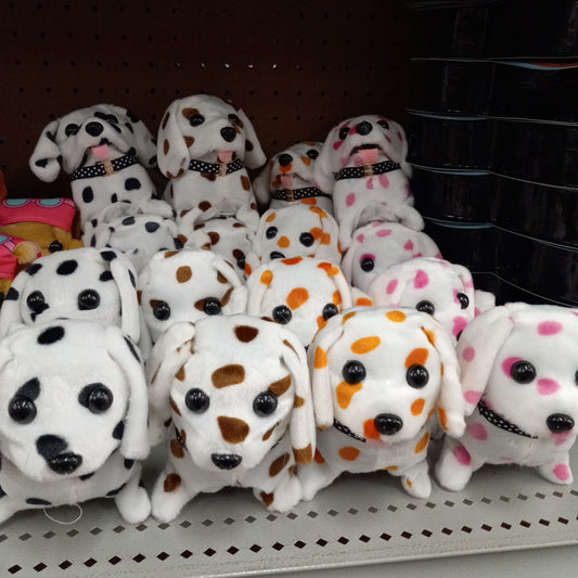 Walking Dalmatian Dog Toy