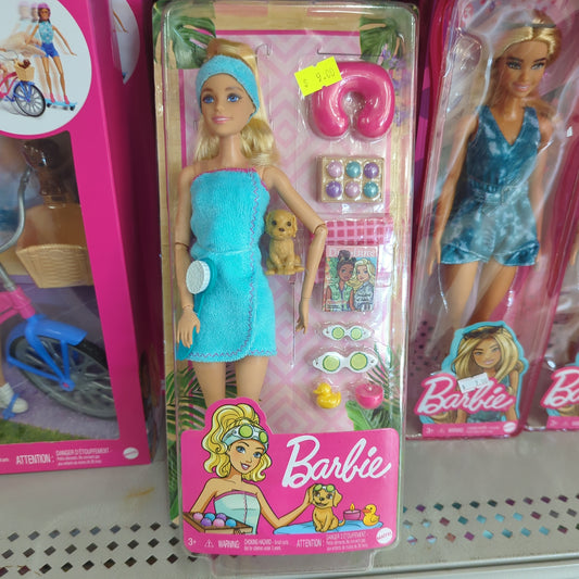 You Can Be Anything Barbie Toy Spa and Puppy