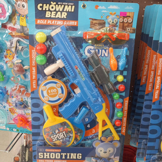 Chowmi Bear Shooting Toy