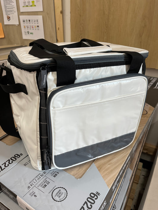 Soft side cooler bag - white Santa Monica